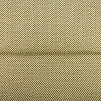 Preview: Baumwolljersey Mini Karo Muster beige